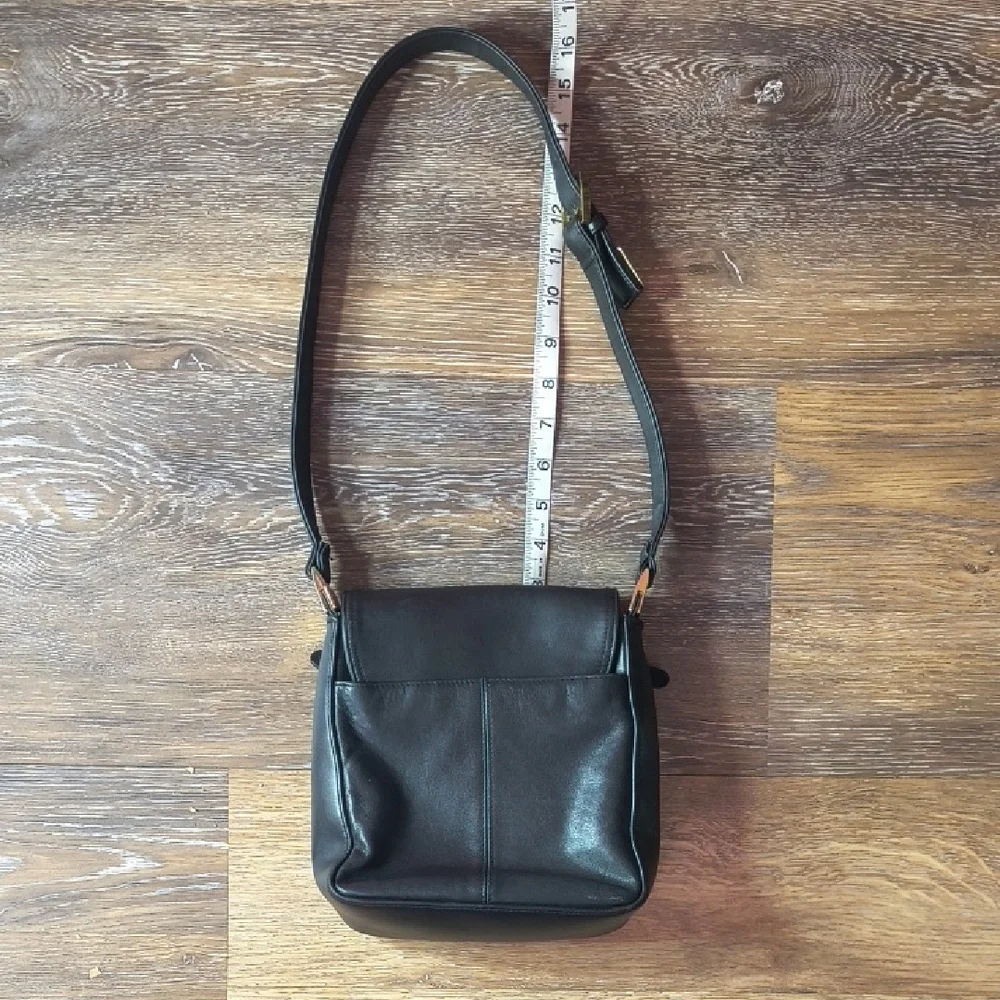 Black and Gold Crossbody Bag Handmade - Picture 2 of 14
